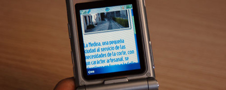 Aplicación móvil con información sobre la Alhambra